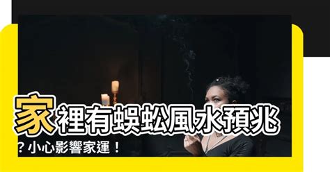 家裡蜈蚣風水